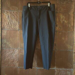 Eloquii Kady Fit Double-Weave Pant * Black * 16 Petite